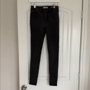 Nine West Women's Charcoal Skinny Jeans